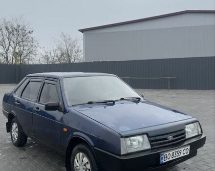 Синий ВАЗ 21099, объемом двигателя 1.5 л и пробегом 138 тыс. км за 1250 $, фото 9 на Automoto.ua