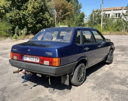 Синій ВАЗ 21099, об'ємом двигуна 1.5 л та пробігом 125 тис. км за 1400 $, фото 3 на Automoto.ua
