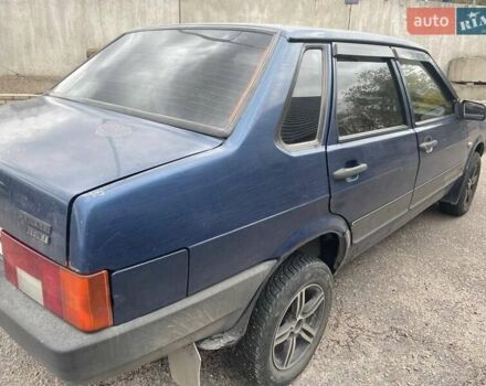 Синий ВАЗ 21099, объемом двигателя 1.6 л и пробегом 250 тыс. км за 1200 $, фото 4 на Automoto.ua