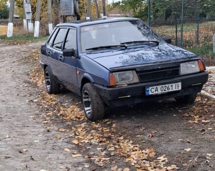 Синій ВАЗ 21099, об'ємом двигуна 1.5 л та пробігом 2 тис. км за 1000 $, фото 2 на Automoto.ua