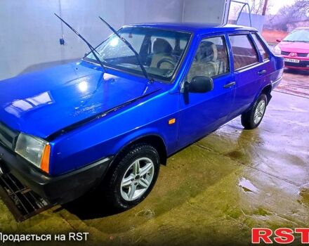 Синий ВАЗ 21099, объемом двигателя 1.5 л и пробегом 100 тыс. км за 1499 $, фото 1 на Automoto.ua