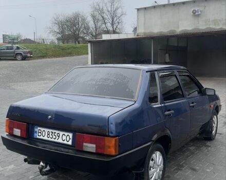 Синий ВАЗ 21099, объемом двигателя 1.5 л и пробегом 138 тыс. км за 1250 $, фото 6 на Automoto.ua