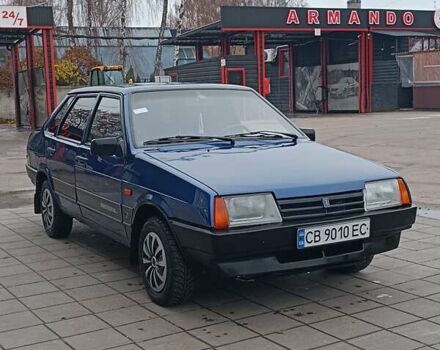 Синий ВАЗ 21099, объемом двигателя 1.5 л и пробегом 200 тыс. км за 1850 $, фото 3 на Automoto.ua