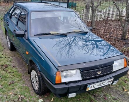 Синій ВАЗ 21099, об'ємом двигуна 1.5 л та пробігом 159 тис. км за 1300 $, фото 2 на Automoto.ua