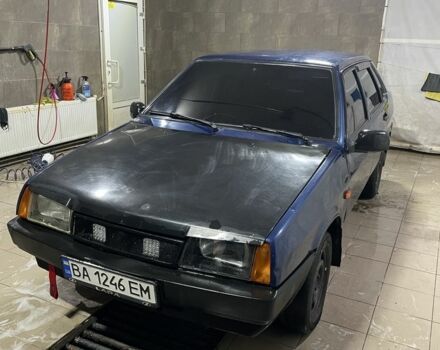 Синій ВАЗ 21099, об'ємом двигуна 1.5 л та пробігом 140 тис. км за 1400 $, фото 3 на Automoto.ua