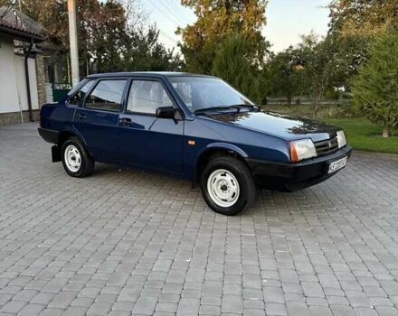 Синий ВАЗ 21099, объемом двигателя 1.5 л и пробегом 98 тыс. км за 3799 $, фото 7 на Automoto.ua