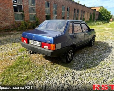 Синий ВАЗ 21099, объемом двигателя 1.5 л и пробегом 216 тыс. км за 950 $, фото 6 на Automoto.ua