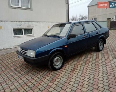 Синий ВАЗ 21099, объемом двигателя 1.5 л и пробегом 110 тыс. км за 1400 $, фото 6 на Automoto.ua