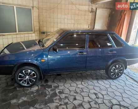 Синій ВАЗ 21099, об'ємом двигуна 1.6 л та пробігом 95 тис. км за 2500 $, фото 1 на Automoto.ua