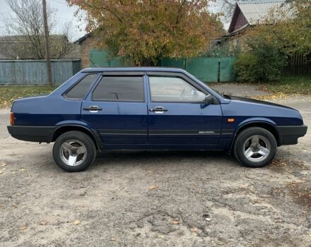 Синий ВАЗ 21099, объемом двигателя 1.5 л и пробегом 150 тыс. км за 2400 $, фото 5 на Automoto.ua
