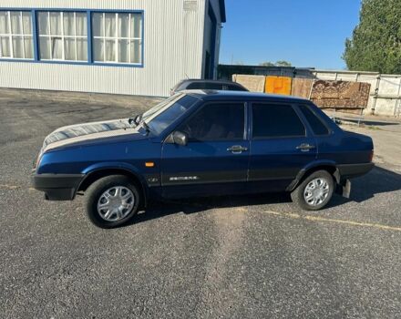 Синий ВАЗ 21099, объемом двигателя 1.5 л и пробегом 2 тыс. км за 2000 $, фото 1 на Automoto.ua