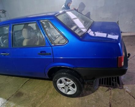 Синий ВАЗ 21099, объемом двигателя 0 л и пробегом 100 тыс. км за 1500 $, фото 3 на Automoto.ua
