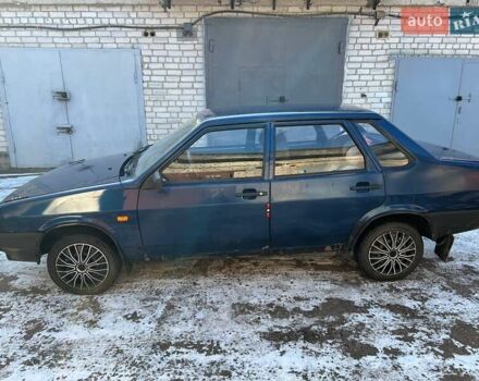 Синий ВАЗ 21099, объемом двигателя 1.5 л и пробегом 334 тыс. км за 2050 $, фото 6 на Automoto.ua