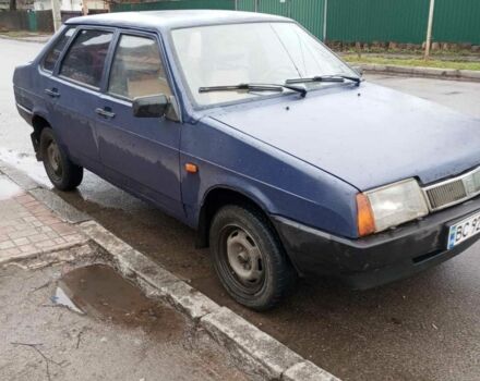 Синій ВАЗ 21099, об'ємом двигуна 1.5 л та пробігом 300 тис. км за 710 $, фото 1 на Automoto.ua