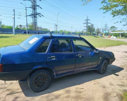 Синій ВАЗ 21099, об'ємом двигуна 1.5 л та пробігом 185 тис. км за 1500 $, фото 2 на Automoto.ua