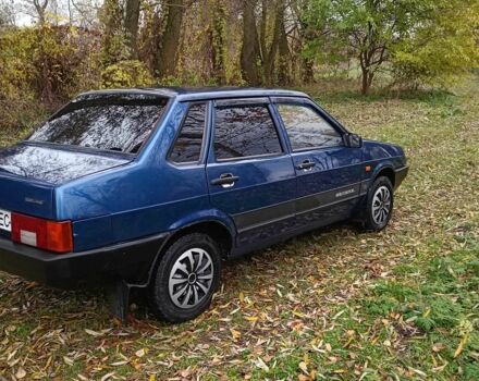 Синий ВАЗ 21099, объемом двигателя 1.5 л и пробегом 150 тыс. км за 1750 $, фото 11 на Automoto.ua