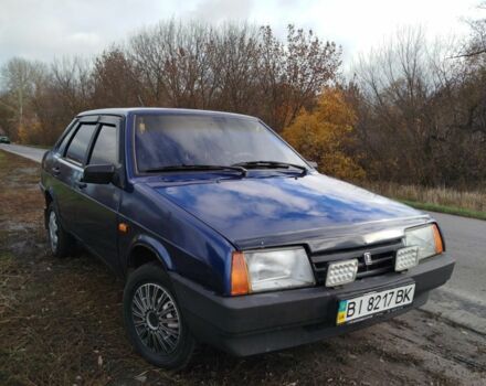 Синій ВАЗ 21099, об'ємом двигуна 1.5 л та пробігом 250 тис. км за 1650 $, фото 2 на Automoto.ua