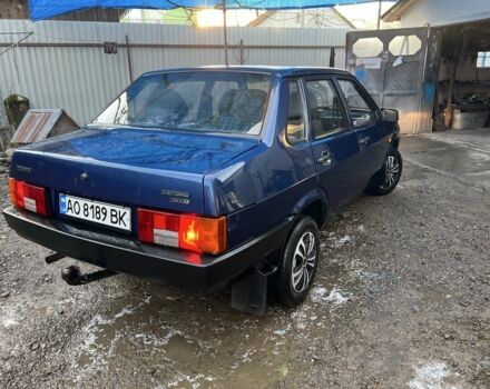 Синій ВАЗ 21099, об'ємом двигуна 1.5 л та пробігом 120 тис. км за 1100 $, фото 3 на Automoto.ua