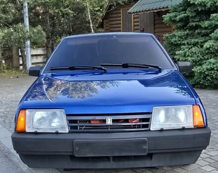 Синий ВАЗ 21099, объемом двигателя 1.6 л и пробегом 155 тыс. км за 3100 $, фото 2 на Automoto.ua