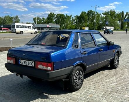 Синий ВАЗ 21099, объемом двигателя 1.5 л и пробегом 120 тыс. км за 1800 $, фото 4 на Automoto.ua