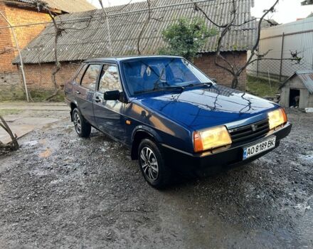 Синій ВАЗ 21099, об'ємом двигуна 1.5 л та пробігом 120 тис. км за 1100 $, фото 6 на Automoto.ua