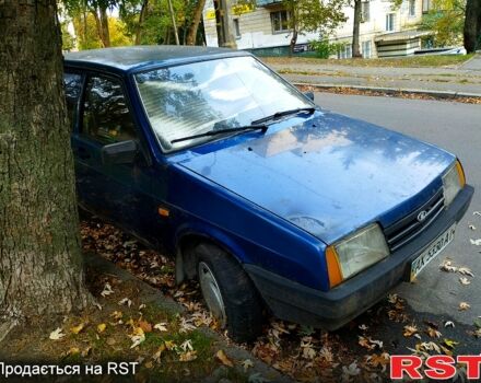 Синий ВАЗ 21099, объемом двигателя 1.5 л и пробегом 166 тыс. км за 800 $, фото 1 на Automoto.ua