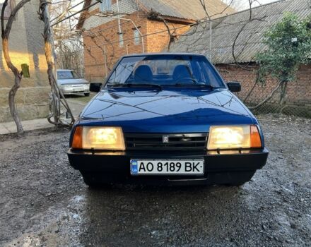 Синій ВАЗ 21099, об'ємом двигуна 1.5 л та пробігом 120 тис. км за 1100 $, фото 5 на Automoto.ua