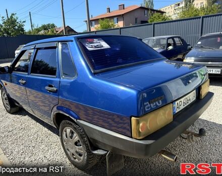 Синій ВАЗ 21099, об'ємом двигуна 1.5 л та пробігом 197 тис. км за 1600 $, фото 4 на Automoto.ua
