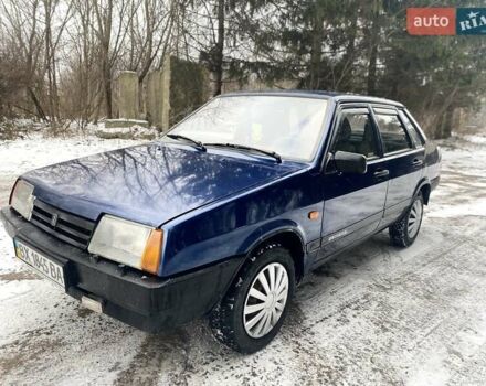 Синій ВАЗ 21099, об'ємом двигуна 1.5 л та пробігом 200 тис. км за 1199 $, фото 8 на Automoto.ua