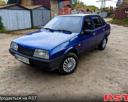 Синий ВАЗ 21099, объемом двигателя 1.5 л и пробегом 210 тыс. км за 1200 $, фото 3 на Automoto.ua