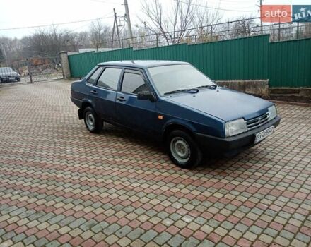 Синий ВАЗ 21099, объемом двигателя 1.5 л и пробегом 110 тыс. км за 1400 $, фото 7 на Automoto.ua