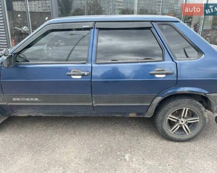 Синий ВАЗ 21099, объемом двигателя 1.6 л и пробегом 250 тыс. км за 1200 $, фото 7 на Automoto.ua