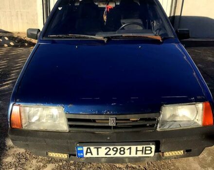 Синий ВАЗ 21099, объемом двигателя 1.5 л и пробегом 225 тыс. км за 1550 $, фото 1 на Automoto.ua