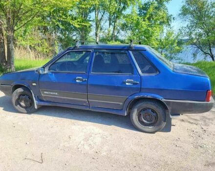 Синій ВАЗ 21099, об'ємом двигуна 1.5 л та пробігом 185 тис. км за 1500 $, фото 3 на Automoto.ua