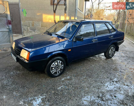 Синій ВАЗ 21099, об'ємом двигуна 1.5 л та пробігом 120 тис. км за 1100 $, фото 1 на Automoto.ua