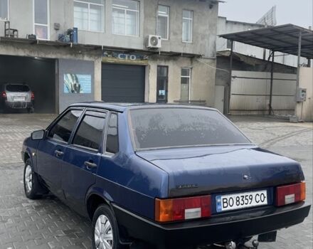 Синий ВАЗ 21099, объемом двигателя 1.5 л и пробегом 138 тыс. км за 1250 $, фото 4 на Automoto.ua