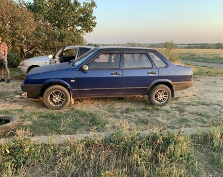 Синій ВАЗ 21099, об'ємом двигуна 1.5 л та пробігом 177 тис. км за 1800 $, фото 1 на Automoto.ua
