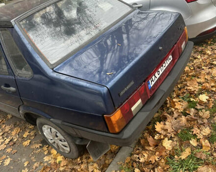 Синий ВАЗ 21099, объемом двигателя 1.5 л и пробегом 222 тыс. км за 1600 $, фото 3 на Automoto.ua
