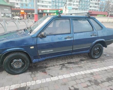 Синій ВАЗ 21099, об'ємом двигуна 1.5 л та пробігом 185 тис. км за 1500 $, фото 1 на Automoto.ua