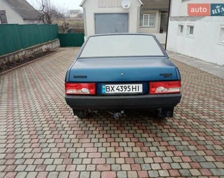 Синий ВАЗ 21099, объемом двигателя 1.5 л и пробегом 110 тыс. км за 1400 $, фото 3 на Automoto.ua