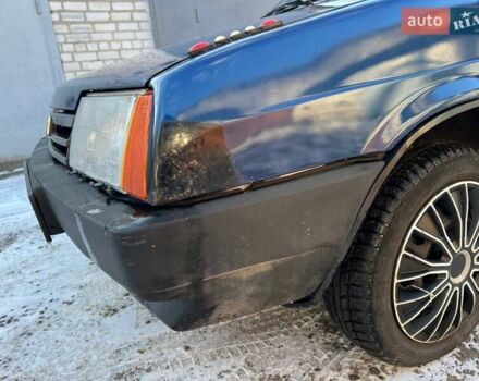 Синий ВАЗ 21099, объемом двигателя 1.5 л и пробегом 334 тыс. км за 2050 $, фото 5 на Automoto.ua