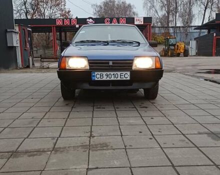 Синий ВАЗ 21099, объемом двигателя 1.5 л и пробегом 200 тыс. км за 1700 $, фото 1 на Automoto.ua