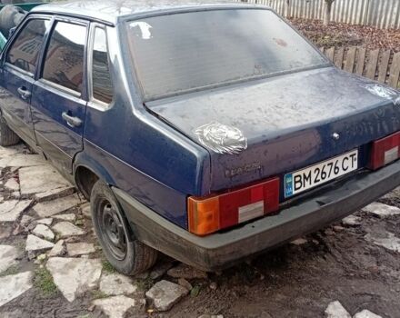 Синий ВАЗ 21099, объемом двигателя 1.5 л и пробегом 1 тыс. км за 475 $, фото 2 на Automoto.ua