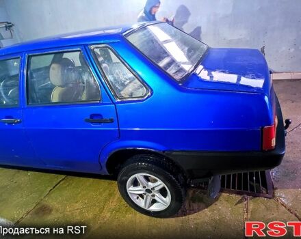 Синий ВАЗ 21099, объемом двигателя 1.5 л и пробегом 100 тыс. км за 1499 $, фото 3 на Automoto.ua
