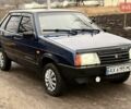 Синий ВАЗ 21099, объемом двигателя 1.5 л и пробегом 197 тыс. км за 1600 $, фото 1 на Automoto.ua