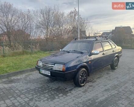 Синий ВАЗ 21099, объемом двигателя 1.5 л и пробегом 185 тыс. км за 990 $, фото 4 на Automoto.ua
