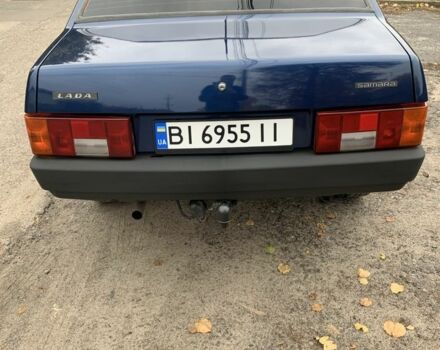 Синий ВАЗ 21099, объемом двигателя 1.5 л и пробегом 150 тыс. км за 2400 $, фото 1 на Automoto.ua