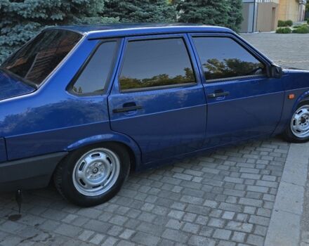 Синий ВАЗ 21099, объемом двигателя 1.6 л и пробегом 155 тыс. км за 3100 $, фото 5 на Automoto.ua
