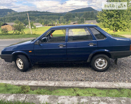 Синій ВАЗ 21099, об'ємом двигуна 1.5 л та пробігом 183 тис. км за 1200 $, фото 5 на Automoto.ua
