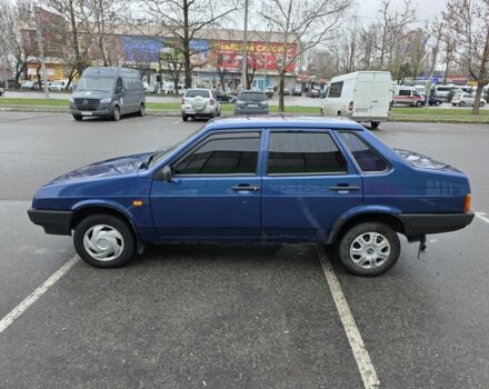 Синий ВАЗ 21099, объемом двигателя 1.6 л и пробегом 250 тыс. км за 1650 $, фото 3 на Automoto.ua